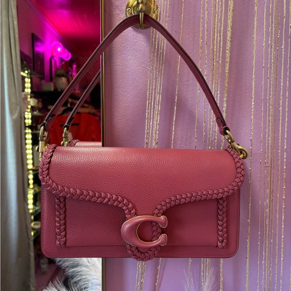 Coach Tabby Leather Shoulder Bag 🩷 - Picture 3 of 11